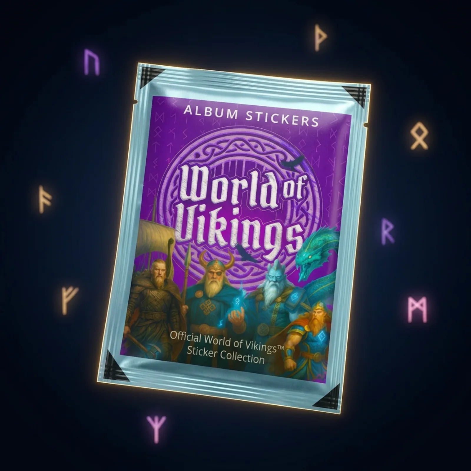 World of Vikings™ klistremerkepakke